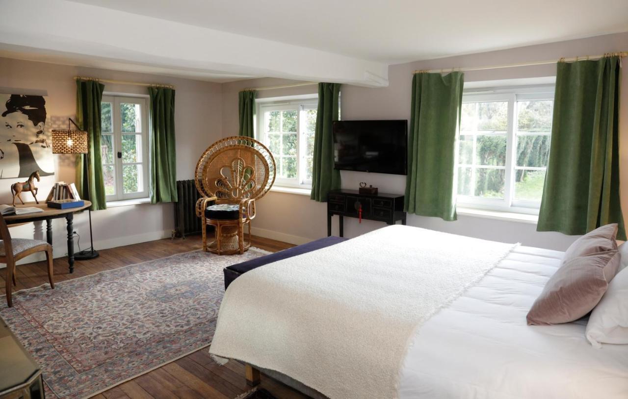 Domaine Du Plessis Bed and Breakfast Le Plessis-Luzarches Exteriör bild
